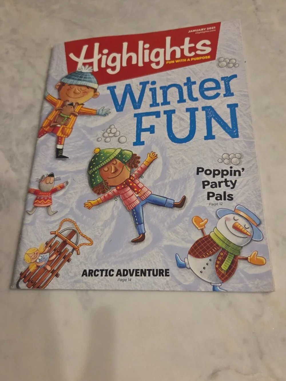 HIGHLIGHTS, FOUR ACTIVITY KIDS' MAGAZINES